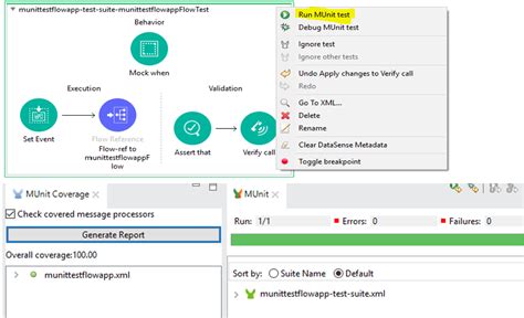 how to test mule soft flows|How to test an asynchronous flow in munit .